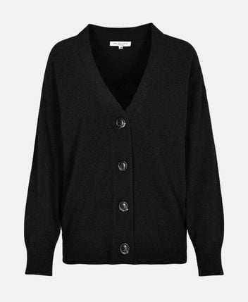 Wool-blend cardigan