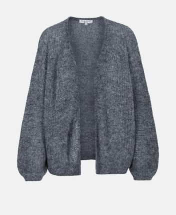Wool-blend cardigan