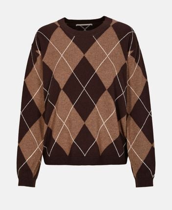 Wool-blend pullover