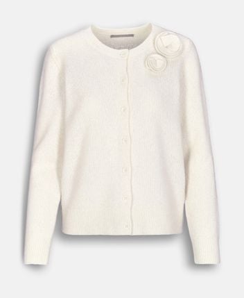 Wool-blend cardigan