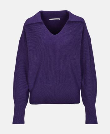 Cashmere polo shirt