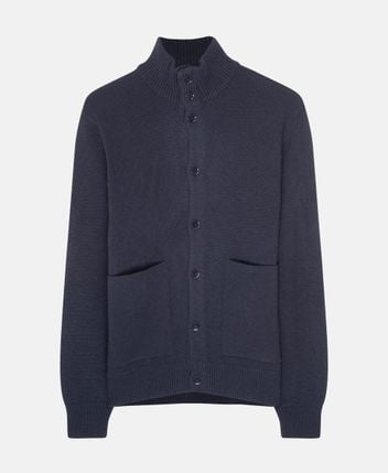 Wool-blend cardigan