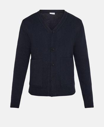 Wool-blend cardigan