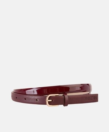 Leather belt