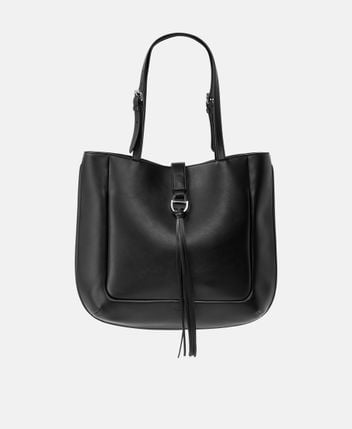 Leather shoulder bag