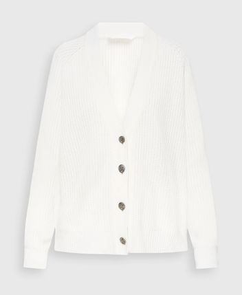 Wool-blend cardigan