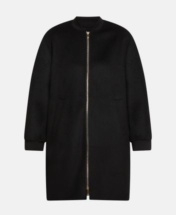 Wool-blend coat