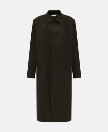 Wool-blend coat