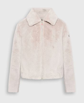 Faux fur jacket