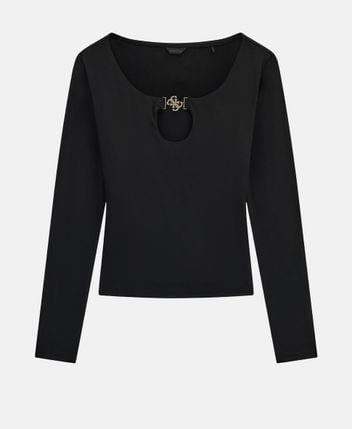 Long-sleeved top