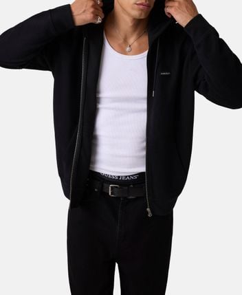Hooded sweat jacket