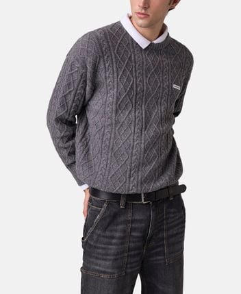 Wool-blend pullover