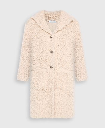 Wool-blend coat