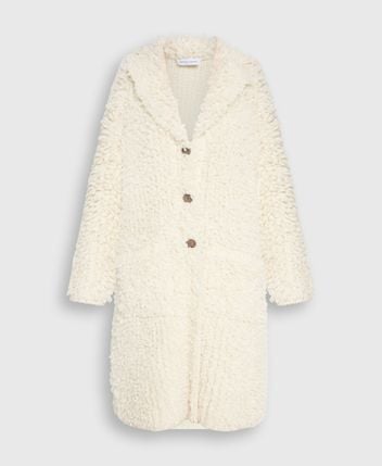 Wool-blend coat