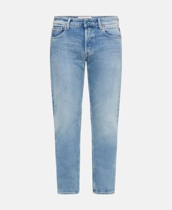 Straight leg jeans