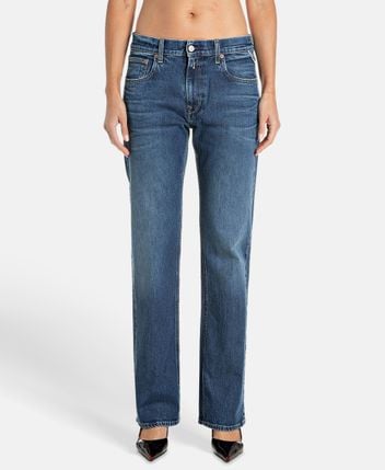 Straight leg jeans