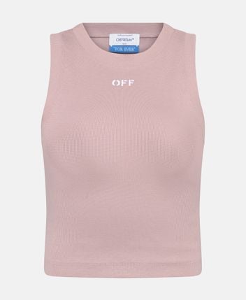 Ribbed tank top Row