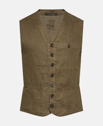 Linen waistcoat We26sper.601