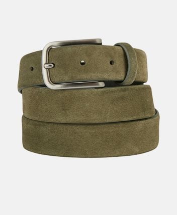 Leather belt