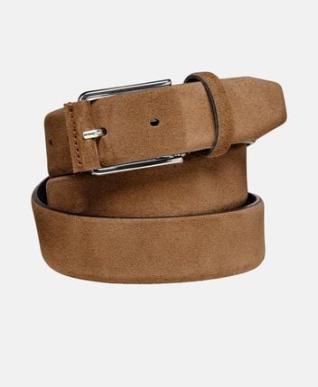 Leather belt