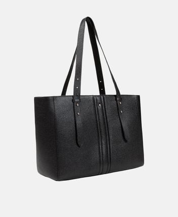 Leather tote bag D Milleiny