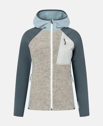 Wool-blend hoodie
