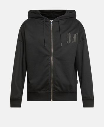Hooded sweat jacket