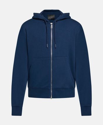 Hooded sweat jacket