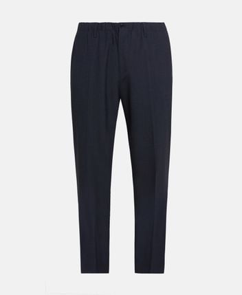 Wool-blend trousers