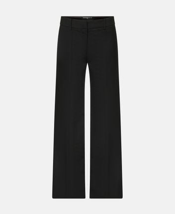 Wool-blend trousers