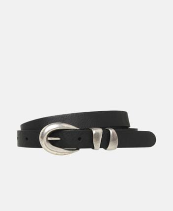 Leather belt