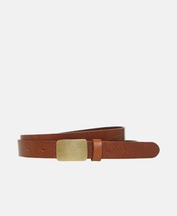 Leather belt
