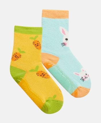 Anti-slip socks, 2 pack
