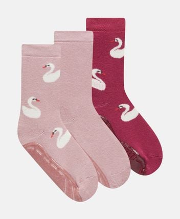 Anti-slip socks, 3 pack