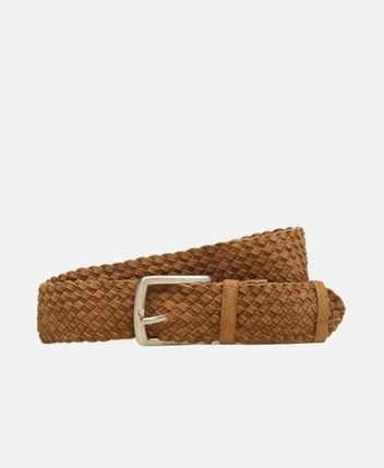 Leather belt