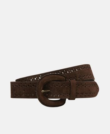 Leather belt