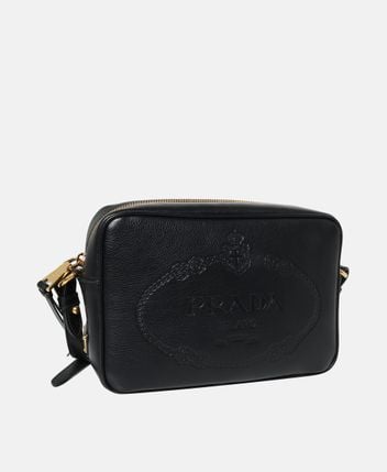 Leather cross body bag