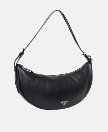 Leather shoulder bag