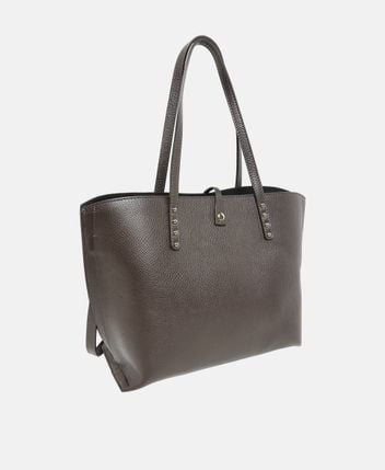 Leather shopper Riviere