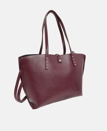 Leather shopper Riviere