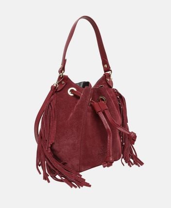 Leather bucketbag Alva
