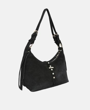 Leather shoulder bag Vika