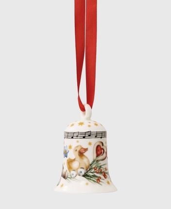 Porcelain bell Christmas Carols