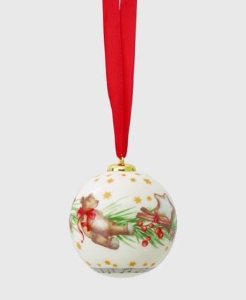Porcelain bell Christmas Carols