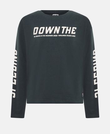 Long-sleeved top