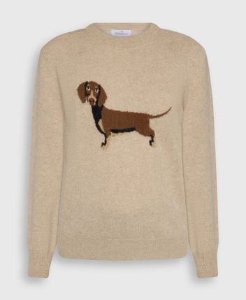 Cashmere pullover Dackel