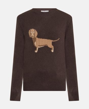 Cashmere pullover Dackel