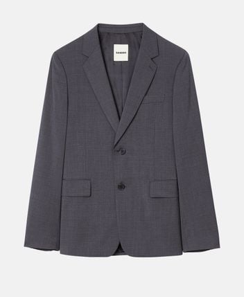 Wool suit jacket