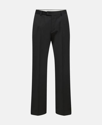 Wool-blend trousers