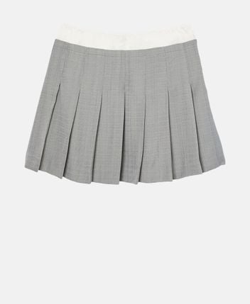Pleated skirt